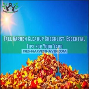 fall garden cleanup checklist