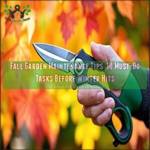 fall garden maintenance tips