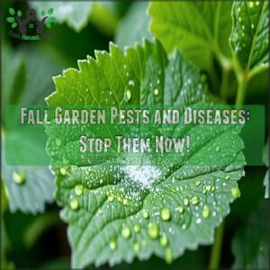 fall garden pests and diseases