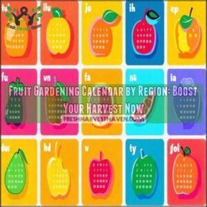 fruit gardening calendar by region