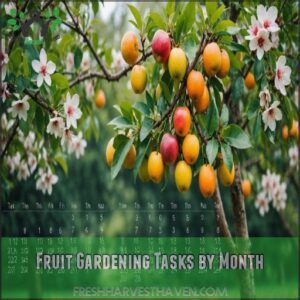 Fruit Gardening Tasks by Month