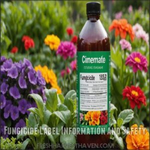 Fungicide Label Information and Safety