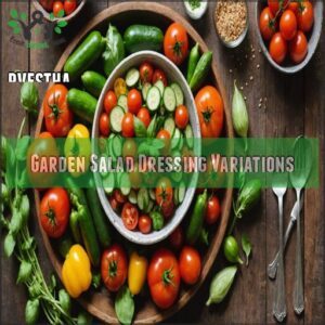 Garden Salad Dressing Variations