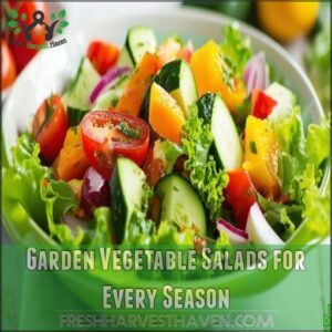 Garden Vegetable Salads for Every Season