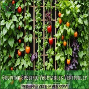 Growing Specific Vegetables Vertically