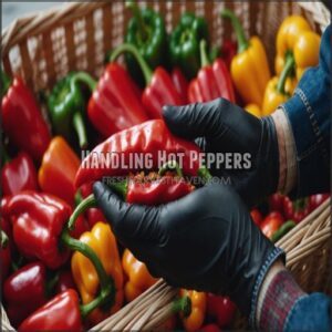 Handling Hot Peppers