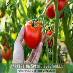 Harvesting Spring Vegetables