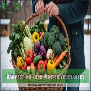 Harvesting Your Winter Vegetables