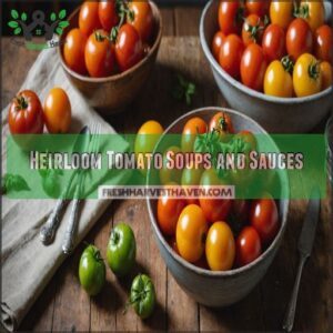 Heirloom Tomato Soups and Sauces