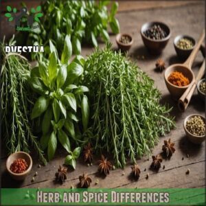 Herb and Spice Differences