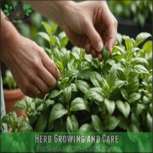 Herb Growing and Care