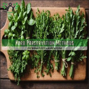 Herb Preservation Methods