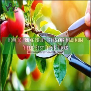 how to prune fruit trees for maximum yield