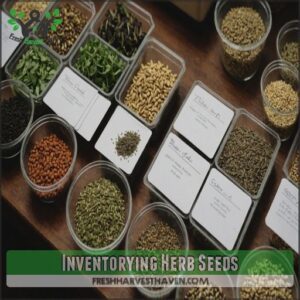 Inventorying Herb Seeds