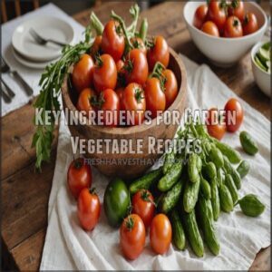 Key Ingredients for Garden Vegetable Recipes