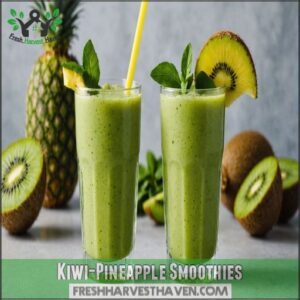 Kiwi-Pineapple Smoothies