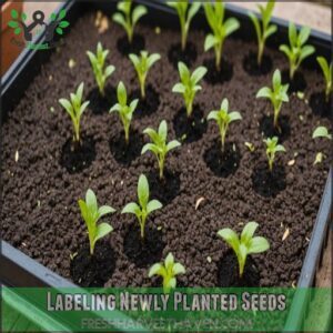 Labeling Newly Planted Seeds