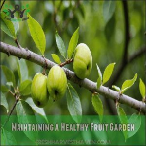 Maintaining a Healthy Fruit Garden