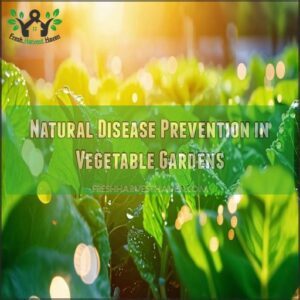 natural disease prevention in vegetable gardens