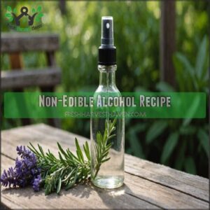 Non-Edible Alcohol Recipe