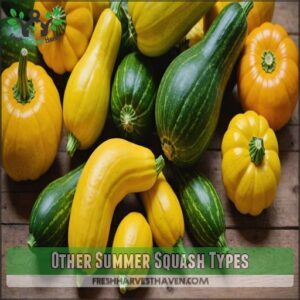 Other Summer Squash Types