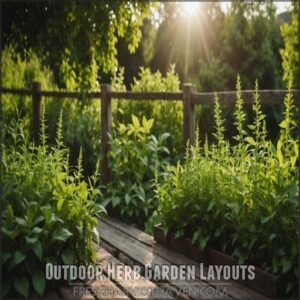 Outdoor Herb Garden Layouts