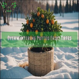 Overwintering Potted Fruit Trees