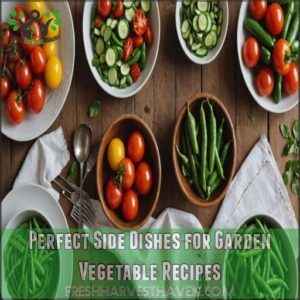 Perfect Side Dishes for Garden Vegetable Recipes