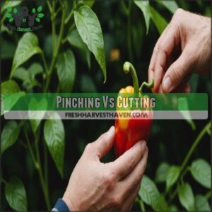 Pinching Vs Cutting