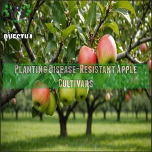 Planting Disease-Resistant Apple Cultivars