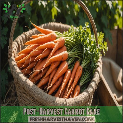 Post-Harvest Carrot Care