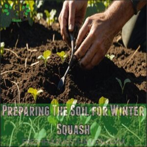 Preparing The Soil for Winter Squash