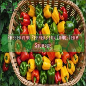 Preserving Peppers for Long-Term Storage