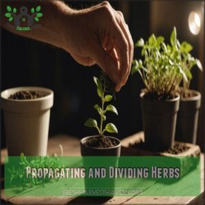 Propagating and Dividing Herbs