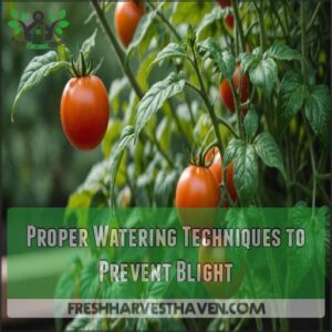 Proper Watering Techniques to Prevent Blight