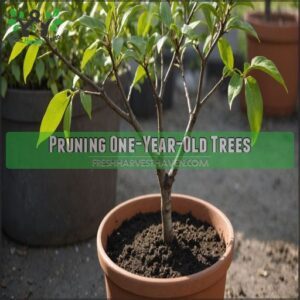 Pruning One-Year-Old Trees