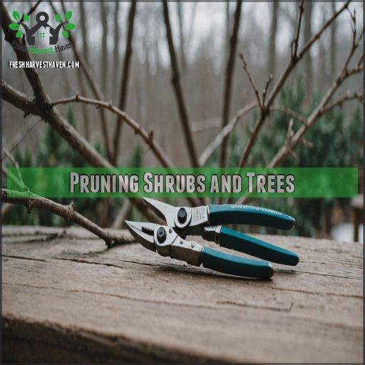 Pruning Shrubs and Trees