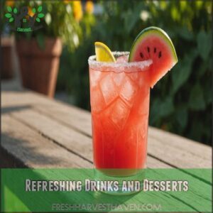 Refreshing Drinks and Desserts