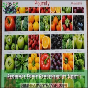 Regional Fruit Gardening by Month