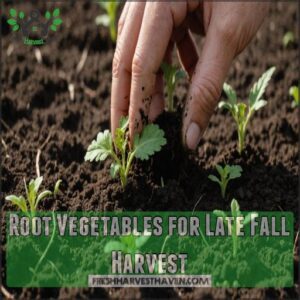 Root Vegetables for Late Fall Harvest