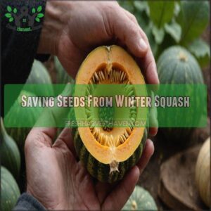 Saving Seeds From Winter Squash