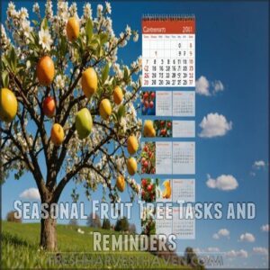 Seasonal Fruit Tree Tasks and Reminders