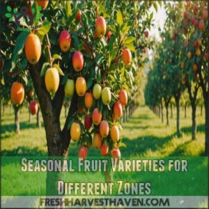 Seasonal Fruit Varieties for Different Zones