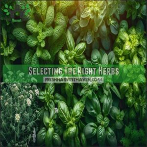 Selecting The Right Herbs