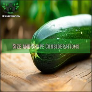 Size and Shape Considerations