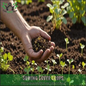 Sowing Cover Crops