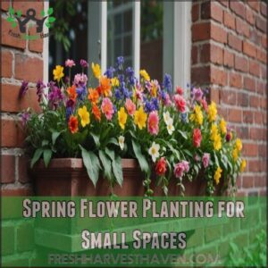 Spring Flower Planting for Small Spaces