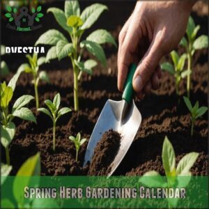 Spring Herb Gardening Calendar