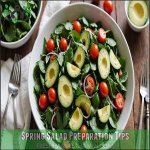 Spring Salad Preparation Tips