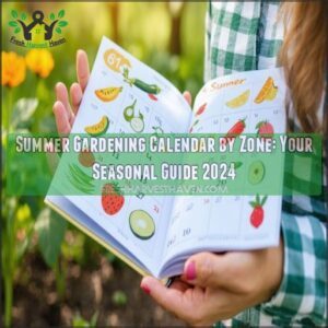 summer gardening calendar by zone